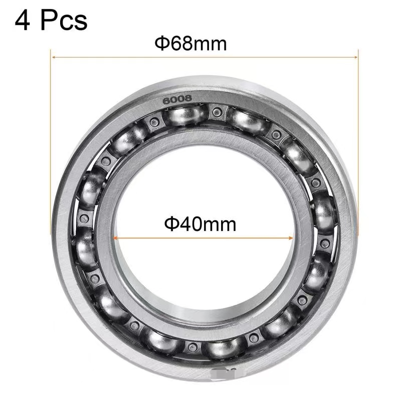 6008 Deep Groove Ball Bearings 40mm Bore 68mm OD 15mm Thick C3 Bearings 6008zz Rolamento 